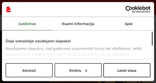 Screenshot of laisvalaikiodovanos.lt