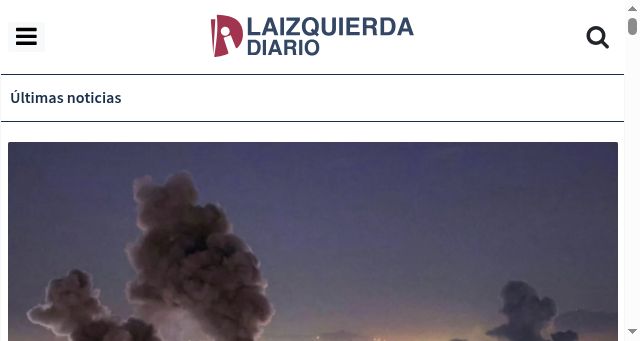 Screenshot of laizquierdadiario.cr