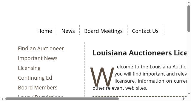 Screenshot of lalb.org