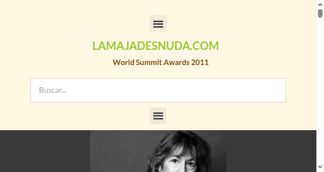Screenshot of lamajadesnuda.com