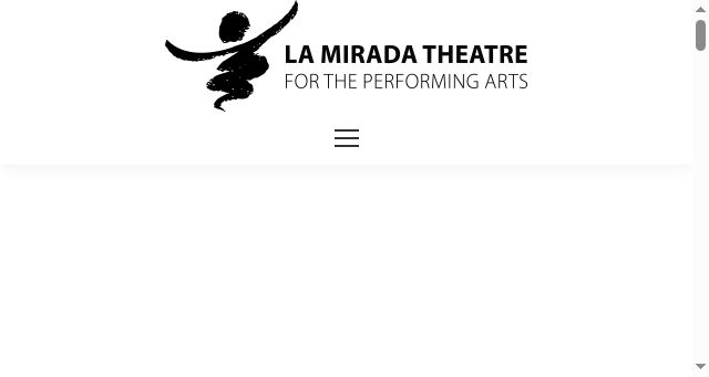 Screenshot of lamiradatheatre.com