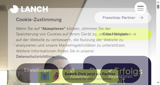 Screenshot of lanch.com