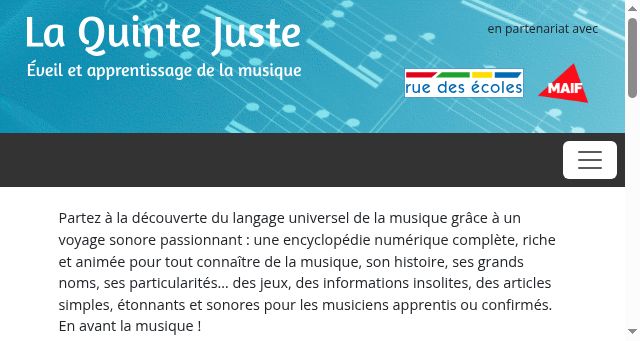 Screenshot of laquintejuste.com