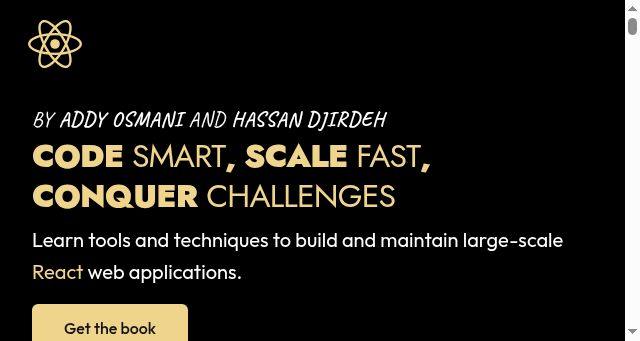 Screenshot of largeapps.dev