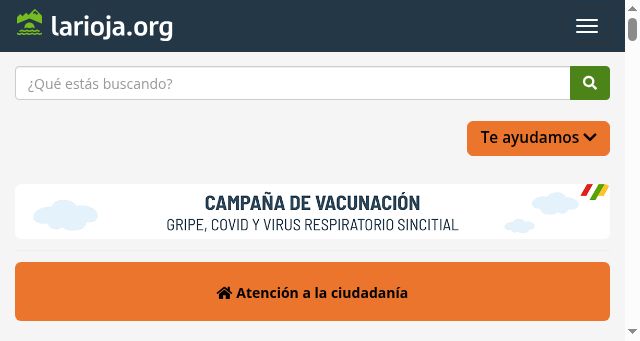 Screenshot of larioja.org