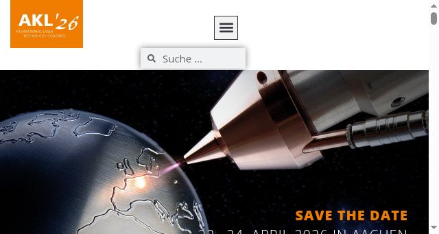 Screenshot of lasercongress.org