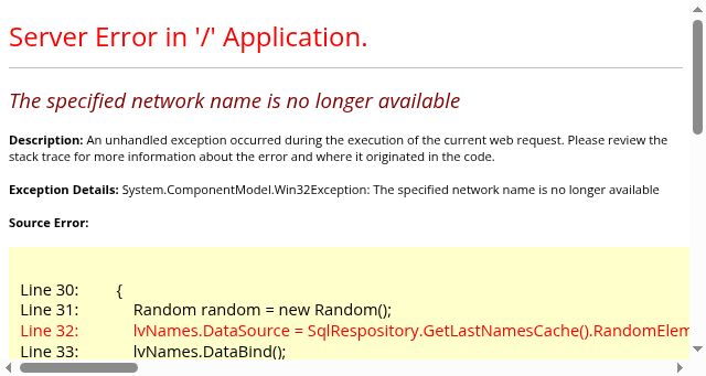 Screenshot of lastnamegenerator.org