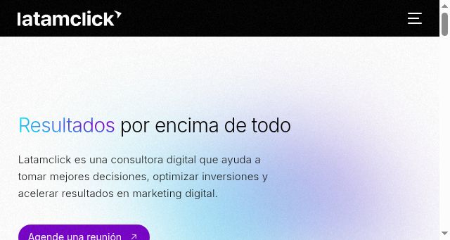 Screenshot of latamclick.com