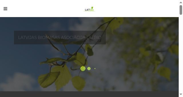 Screenshot of latbio.lv
