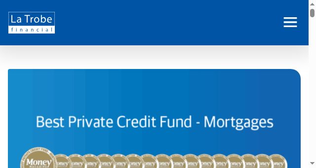 Screenshot of latrobefinancial.com.au