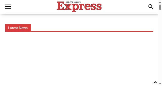Screenshot of latrobevalleyexpress.com.au