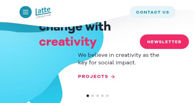 Screenshot of lattecreative.com