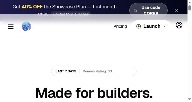 Screenshot of launchit.site