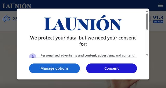 Screenshot of launion.digital