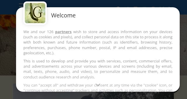 Screenshot of lawyersgunsmoneyblog.com