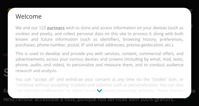 Screenshot of le-beguin.fr