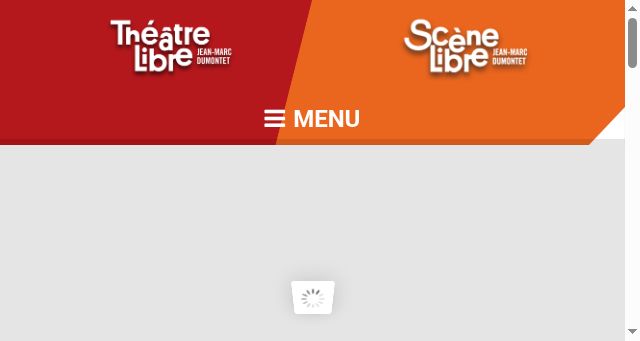 Screenshot of le-theatrelibre.fr