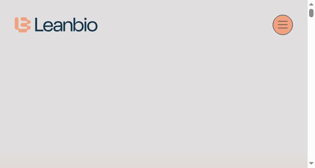 Screenshot of leanbiopro.com