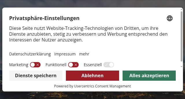 Screenshot of lebensraum.tirol