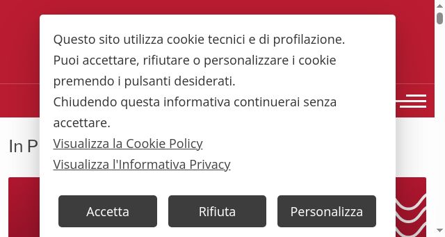 Screenshot of legacoopsociali.it