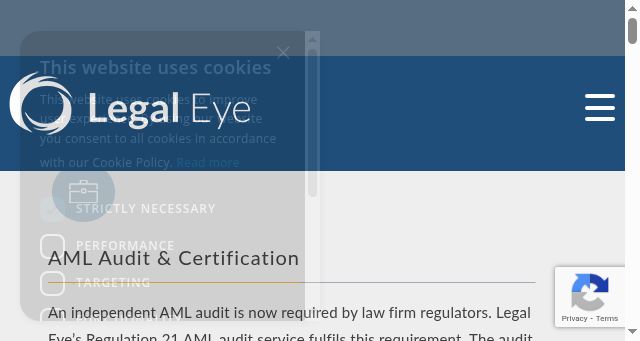 Screenshot of legal-eye.co.uk