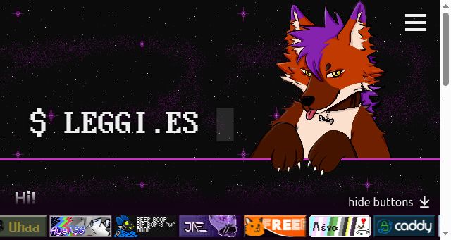 Screenshot of leggi.es