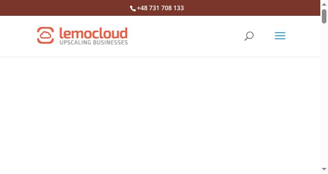 Screenshot of lemocloud.eu