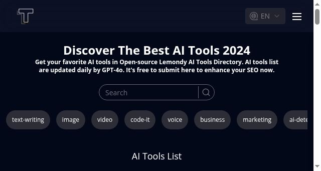 Screenshot of lemondy.ai