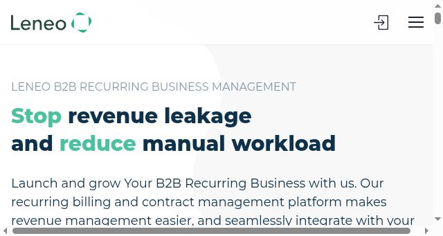 Screenshot of leneo.io
