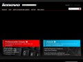 Screenshot of lenovo.com