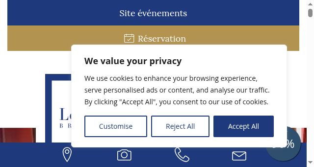Screenshot of leplaza-brussels.be