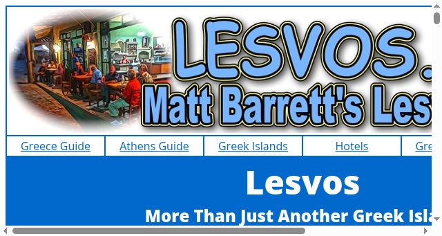 Screenshot of lesvos.com