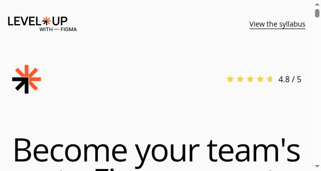 Screenshot of levelupwithfigma.com