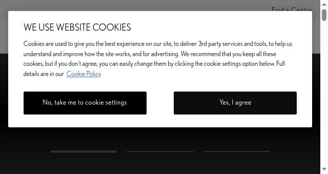 Screenshot of lexus.co.uk