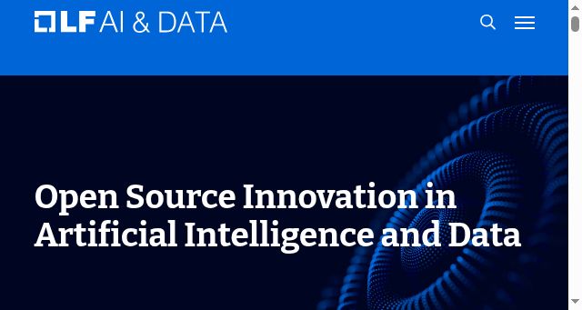 Screenshot of lfaidata.foundation