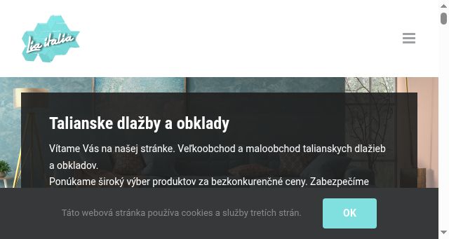 Screenshot of liaitalia.sk