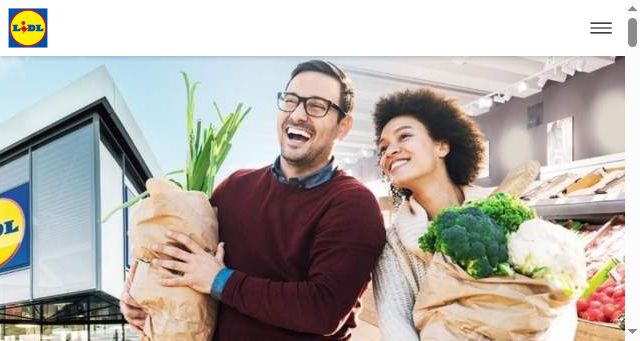 Screenshot of lidl.mk