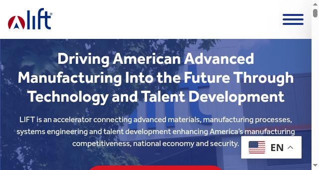 Screenshot of lift.technology