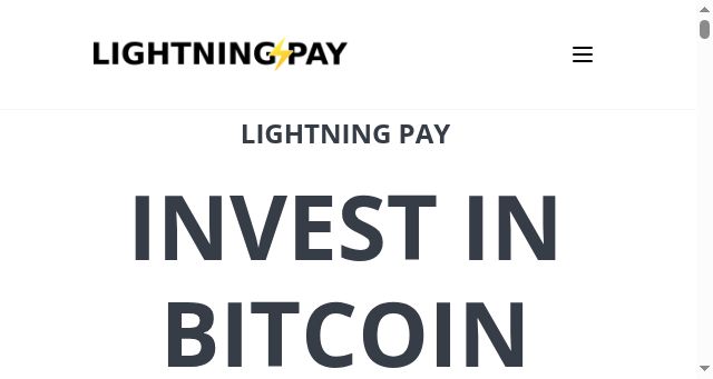 Screenshot of lightningpay.nz