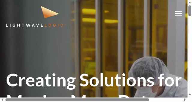 Screenshot of lightwavelogic.com
