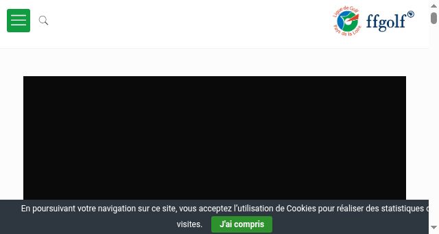 Screenshot of ligue-golf-paysdelaloire.asso.fr