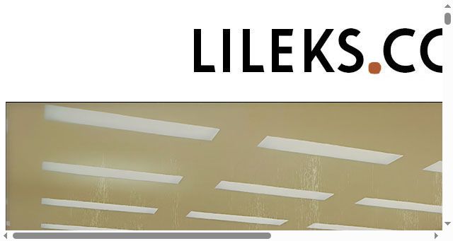 Screenshot of lileks.com