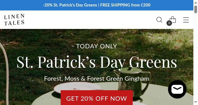 Screenshot of linentales.com