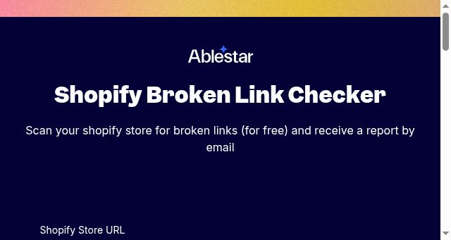 Screenshot of linkscanner.io