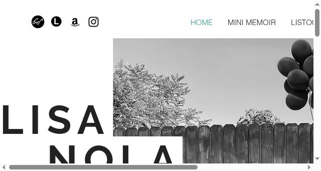 Screenshot of lisanola.com