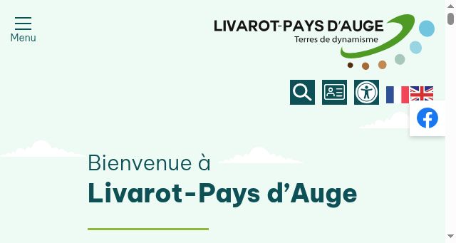 Screenshot of livarot-paysdauge.fr
