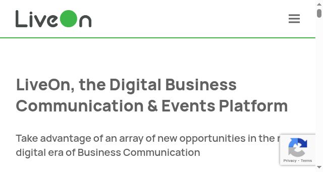 Screenshot of liveon.tech