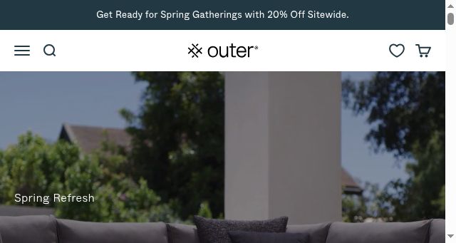 Screenshot of liveouter.com