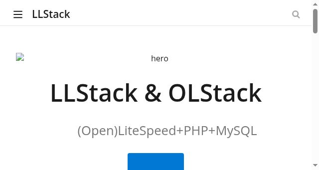 Screenshot of llstack.com