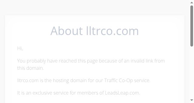 Screenshot of lltrco.com